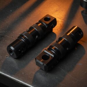 Placeholder photograph for Foot pegs. Not a claim of stock or fitment.